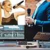 Sistema De Mezclador De Microfono Inalambrico Karaoke - Mezc 4