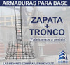Estribo Hierro Construcción 6mm 15x30 Cm Pack X 25 Unidades 6