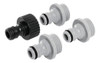 Juego Adaptador P/ Acoples Rapido Hembra Macho 3/4 0