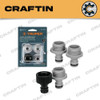 Juego Adaptador P/ Acoples Rapido Hembra Macho 3/4 2