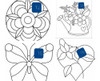 Lienzos Para Bordar Con Diseño Pack X 3 2