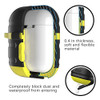 Funda Estuche Kmmin Para AirPods 1 Y 2 - Negro Y Amarillo 2