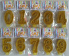 Velas Numero Blister Por 100 Unidades Varios Colores 1