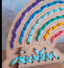 Arco Iris Infantil Para Bordar Juguete Didáctico Crear Arte 2