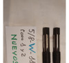 2 Machos De Roscar Paso/rosca:  W - 5/8  X  11 Hilos - Nuevo 2