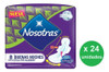 Toallas Femeninas Nosotras B Noches X8u -pack X24- Dh Tienda 1