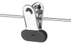 Whitmor 4tier Percha Plegable Colgante Cromo Negro 4