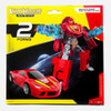 Muñeco Robot 13cm Transformable Conversion Auto 3