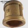 Cumpla Bronce Hembra - Hembra Para Conexión De 1/2 Pulgada 1