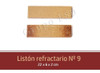Tejuela Refractaria Natural Para Parrilla X M2 + Pegamento 2