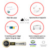 Tendedero Tender Ropa Enrollable Extensible Retractil Pared 1