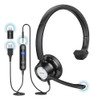 Nuevo Auricular Usb Bee Con Micrófono Para Auriculares De Co 0