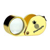 Lupa Joyero De Bolsillo Plegable 30x Metal Dorado 0