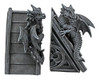Diseño Del Castillo De Toscano Decoración Gótica Del Dragón 1