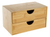 Organizador Bambo Cajonera Escritorio Deco Cajones Madera 0