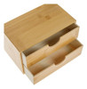 Organizador Bambo Cajonera Escritorio Deco Cajones Madera 4