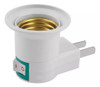 Set Luz Foco Giratorio + Adaptador Porta Lampara Boton On Of 1