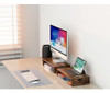 Zimilar 2 Pack Monitor Stand Riser, Wood Monitor Riser Para 4