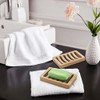 Jabonera De Madera De Bambú Amazerbath, Jabonera En Barra Pa 2