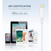 Cable Cargador Para iPhone Certificado Mfi - Novtech 3pack 3 4