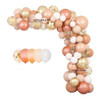 Set Arco De Globos Nude Dorado Blanco Naranja Confetti 1 Set Arco De Globos Nude Dorado Blanco Naranja Confetti 1