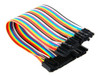 Pack 40 Cables Hembra Hembra 30cm Dupont Arduino Protoboard 0