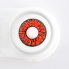 Lentes De Contacto Fantasía Anime Cosplay Rojo Cracked Cl218 4