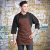 Uncommon Threads Mens Adjustable No Pocket Restaurant Bib Ap 1