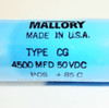 Capacitor Condensador 4500mf  50/75vdc  Hq Mallory Usa 0