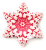 Molde De Silicona Moldfun Christmas Snowflake Para Chocolate 6