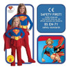 Disfraz Infantil De Supergirl De Rubies Dc Comics, Multicolo 1 Disfraz Infantil De Supergirl De Rubies Dc Comics, Multicolo 1