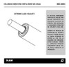 Columna De Direccion Para Extractor Volante 80mm Raw Parts 3