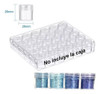 Organizadores Frascos Acrílicos X 30 U Para Strass Glitter 1