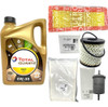 Kit  4 Filtros + 4 Aceite Total Ineo Peugeot 308 408 Thp 1.6 0