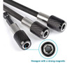 Adaptador 1/4 A 1/4 Cambio Rapido Imantado 100mm Bubba Tools 3