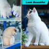 Cubiertas De Uñas Para Gatos, 160 Unidades, 16 Colores, Tama 6