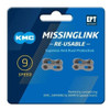 Kit X2 Conectores Missing Link Kmc 9 Reutilizables - Spitale 0