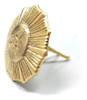 Pin Sol Grande Dorado 23mm 1