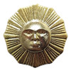Pin Sol Grande Dorado 23mm 3