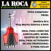 Adaptador Audio Plug Estereo Macho 6.5 Rca Hembra Cuo 3 Adaptador Audio Plug Estereo Macho 6.5 Rca Hembra Cuo 3
