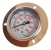 Manómetro Ø 63 Mm C/glicerina ¼ Npt 0-250bar Trasera + Brida 3