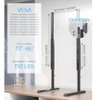 Soporte Universal Para Tv, Soporte De Mesa De 4