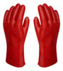 Guante Pvc Rojo Corto Trabajo Industriales Soporta Quimicos 0 Guante Pvc Rojo Corto Trabajo Industriales Soporta Quimicos 0
