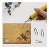 Wandart - Kit De Pirograf&iacute;a De Madera De 60 W Con Do. 4
