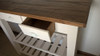 Mesa Arrime Auxiliar Cocina Madera 40cm 6