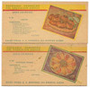 Lote 6 Tarjetas Publicidad De Chocolates Aguila Recetas B3 3 Lote 6 Tarjetas Publicidad De Chocolates Aguila Recetas B3 3