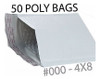 50pcs 4x8 Poly Bubble Mailer Bolsa De Envío De Plástico Sobr 1