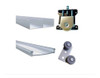 Kit Frente Placard Corredizo Aluminio D52 3 Mts 2 Puertas Hm 0