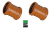 Accesorio Cupla Manguito 110 X 2 Unidades Desagüe Baño Ips 0