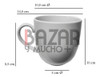 Tazón Americano Tsuji 2100 500ml Jarro Mugg Porcelana 1